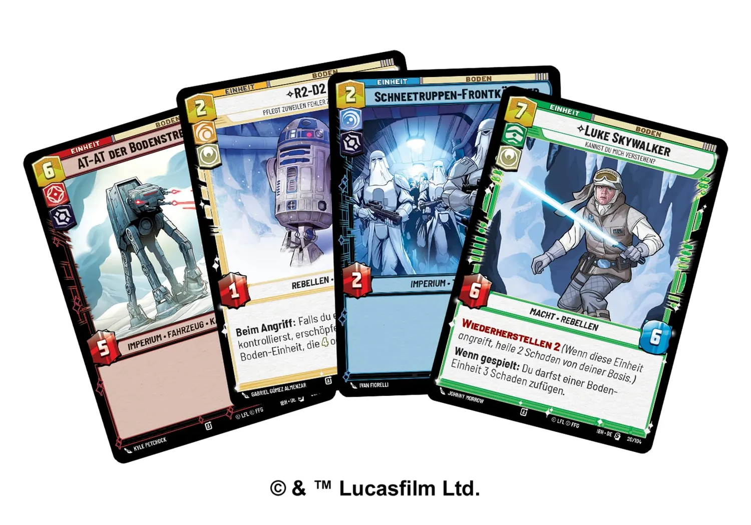 Star Wars Unlimited Erste Schlacht Hoth Starter Deutsch