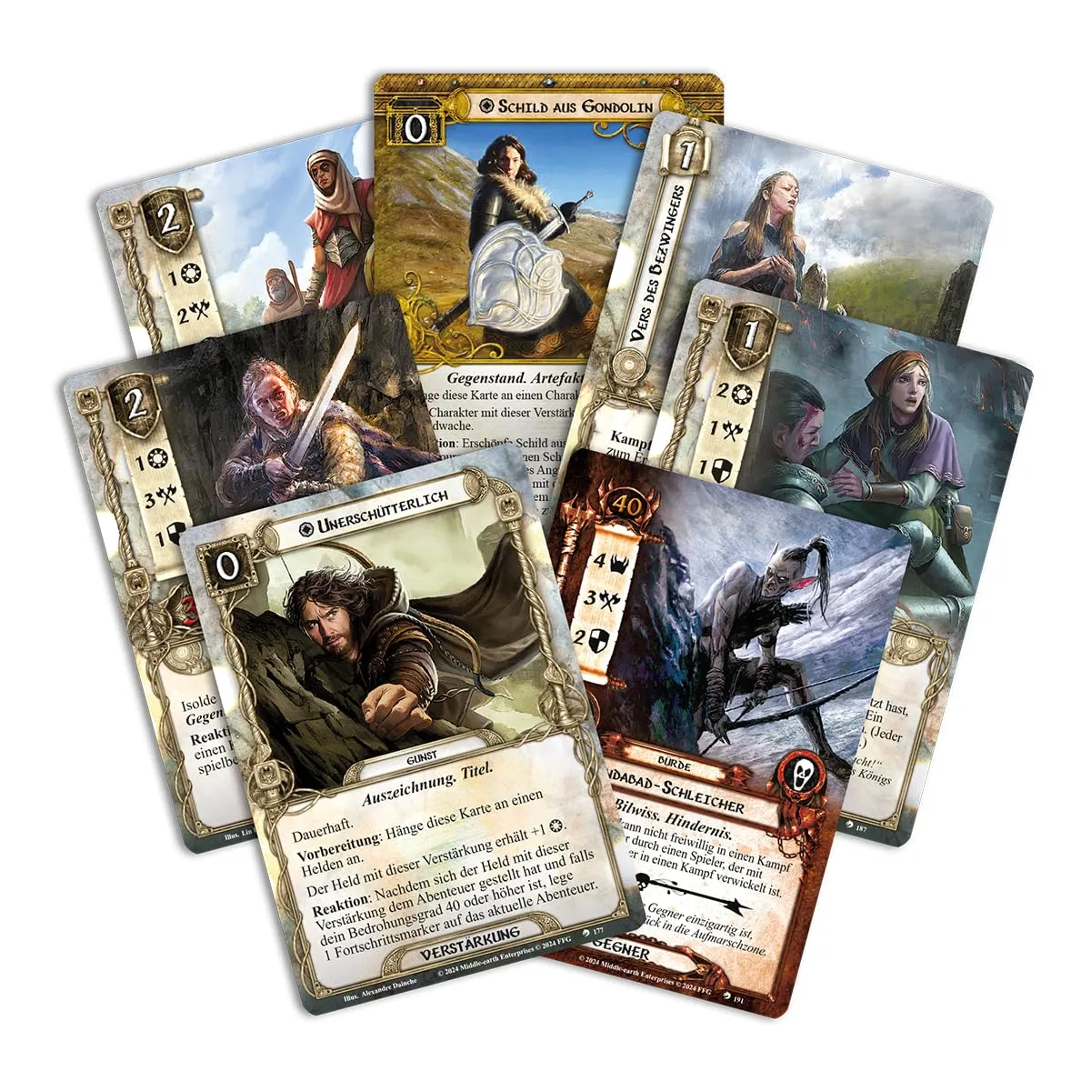 Fantasy Flight Herr der Ringe Kartenspiel Ered Mithrin Kampagne
