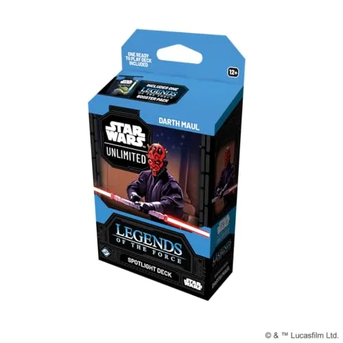 Fantasy Flight Star Wars Unlimited Darth Maul Deck Legends 50+1