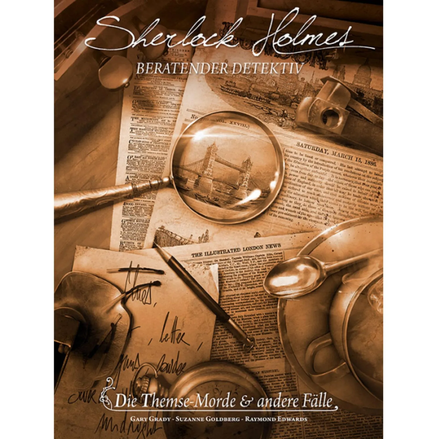 Space Cowboys Sherlock Holmes Themse-Morde Detektivspiel deutsch