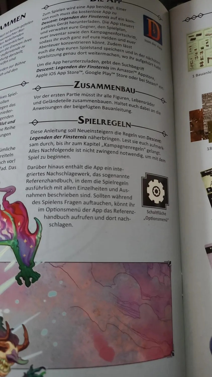 Fantasy Flight Descent Legenden der Finsternis Brettspiel Grundspiel