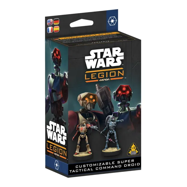 Asmodee Star Wars: Legion Supertaktik-Kommandodroide Tabletop-Erweiterung