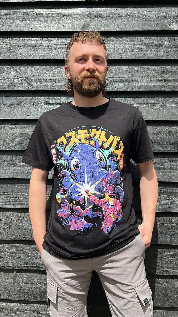 Cosmoctopus Kaiju T-Shirt Baumwolle S-3XL Unisex