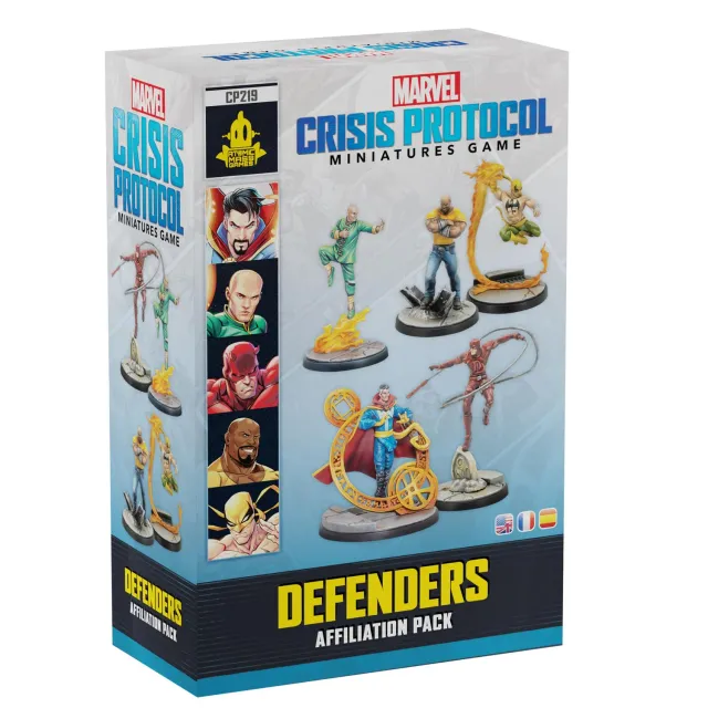 Marvel Crisis Protocol Defenders Affiliation Pack Tabletop EN FR ES