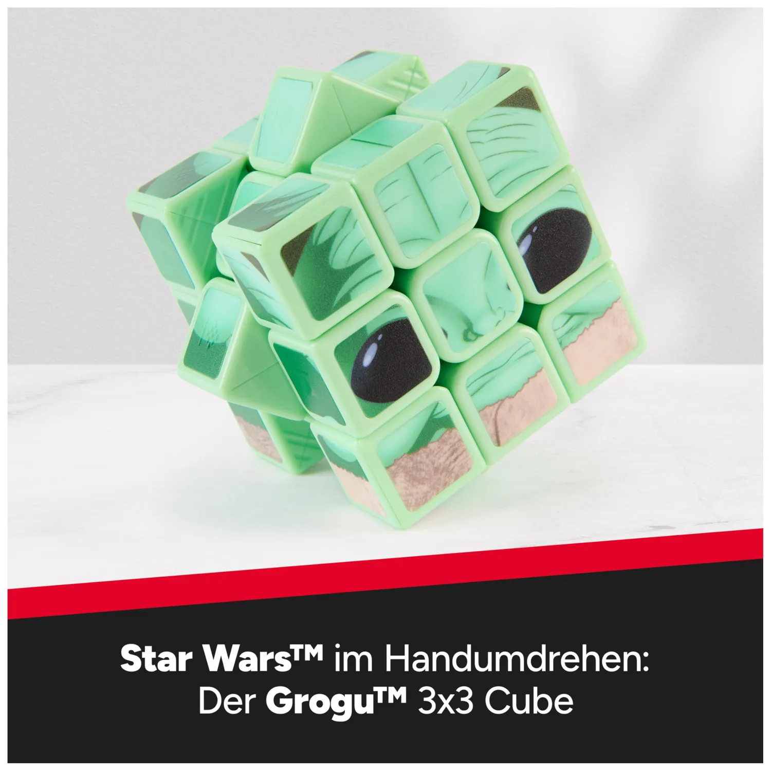 Rubik's Cubers Grogu Zauberwürfel 3x3 mit Zubehör