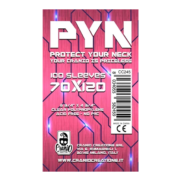 Cranio PYN Kartenhüllen 70 x 120 TCG-Schutz