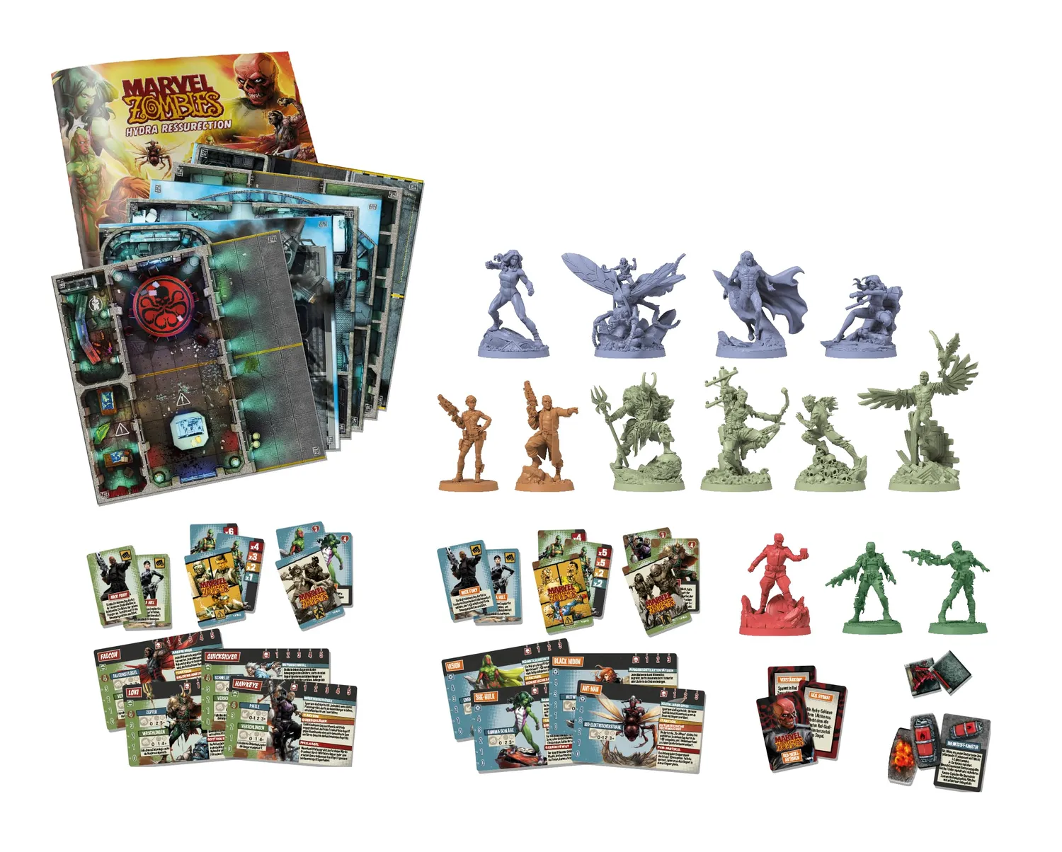 CMON Marvel Zombies Hydra Resurrection Erweiterung Deutsch