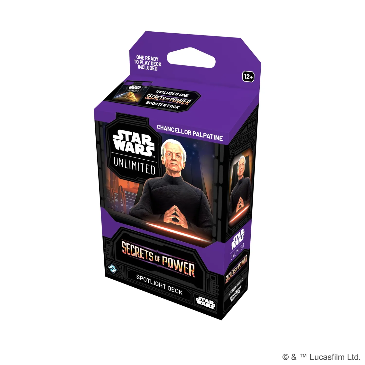 Asmodee Star Wars Unlimited Secrets of Power Spotlight Display 6 Decks