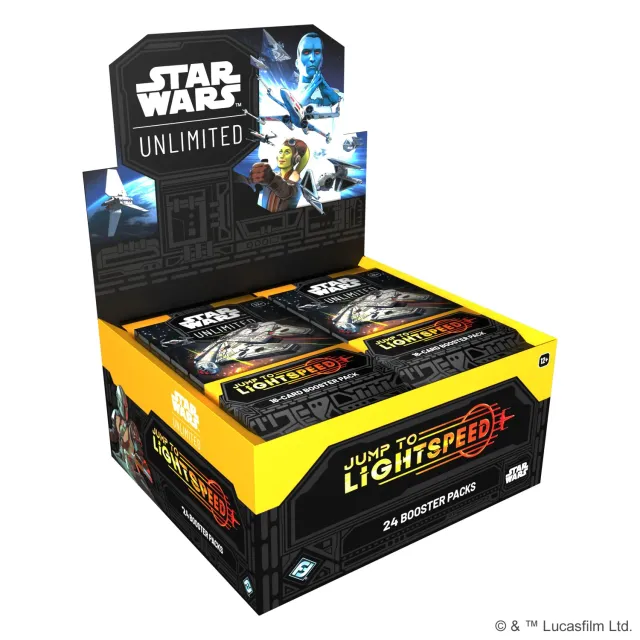 Asmodee Star Wars Unlimited Jump to Lightspeed Booster-Display Set 4