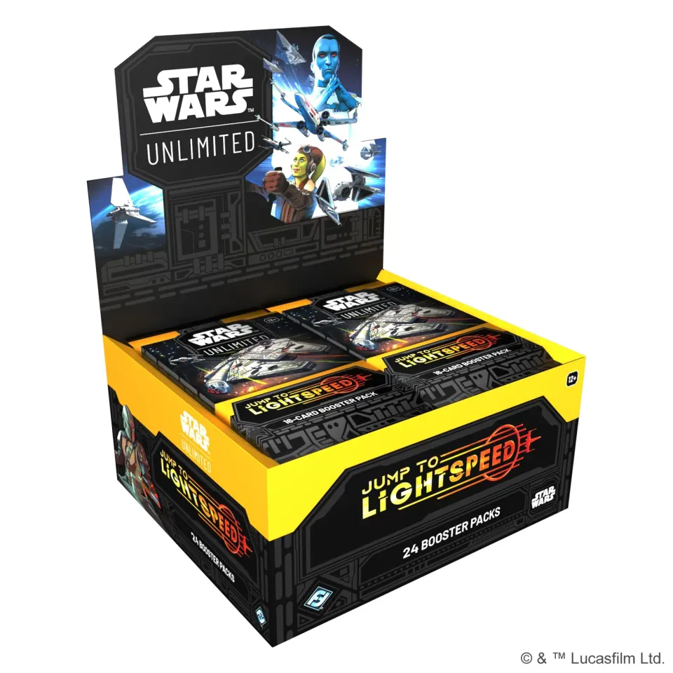 Asmodee Star Wars Unlimited Jump to Lightspeed Booster-Display Set 4