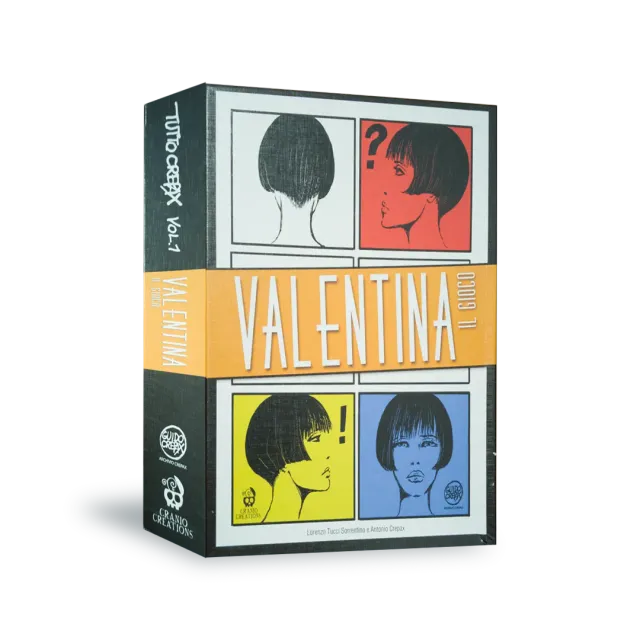 Cranio Valentina Tutto Crepax Kartenspiel Memory