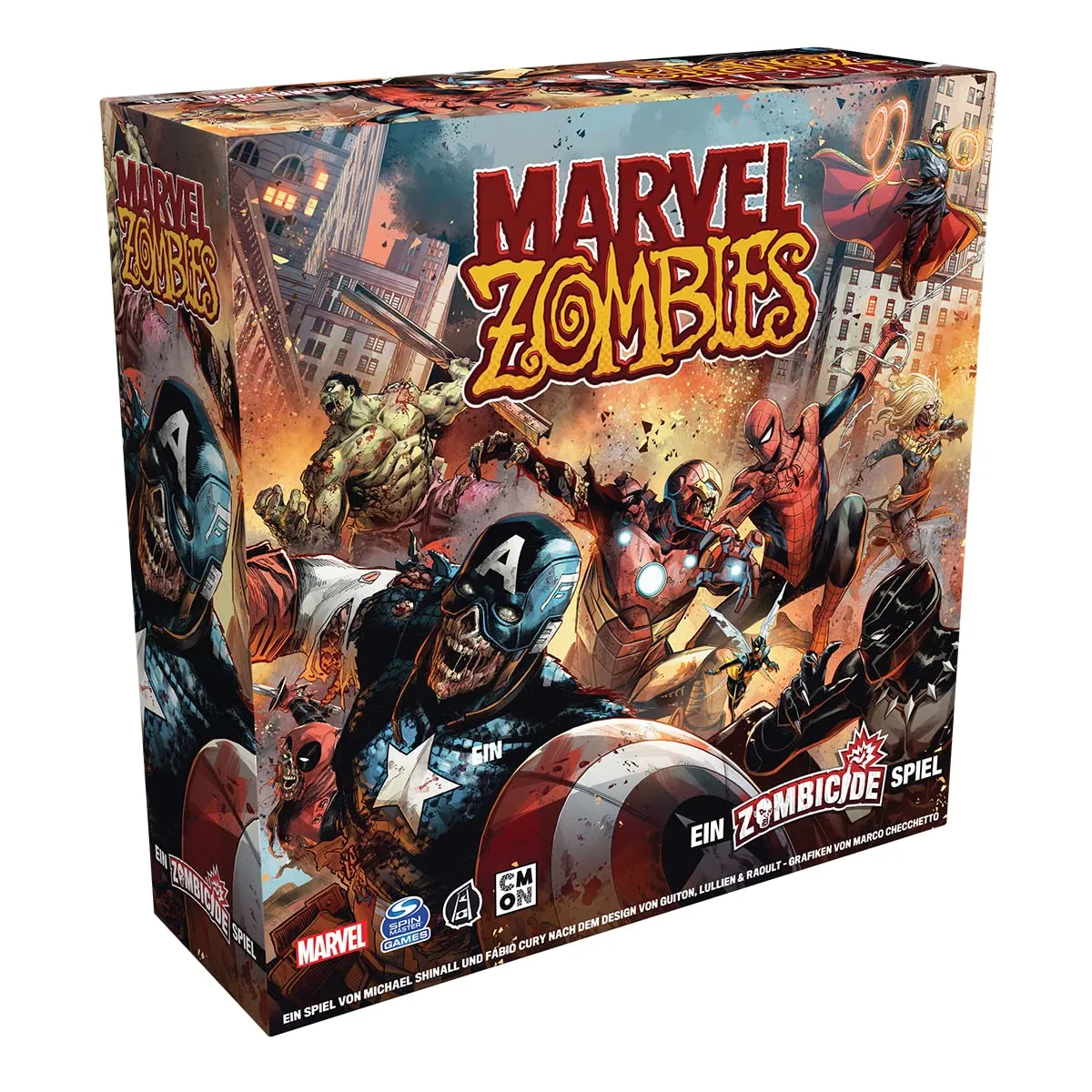 CMON Zombicide 2. Edition Batman Metal Pack 3 Erweiterung