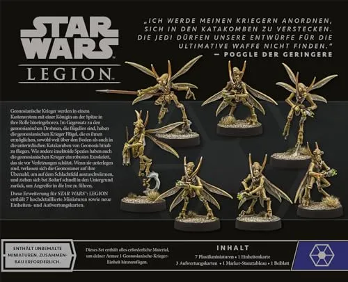 Atomic Mass Games Star Wars Legion Geonosianische Krieger Tabletop