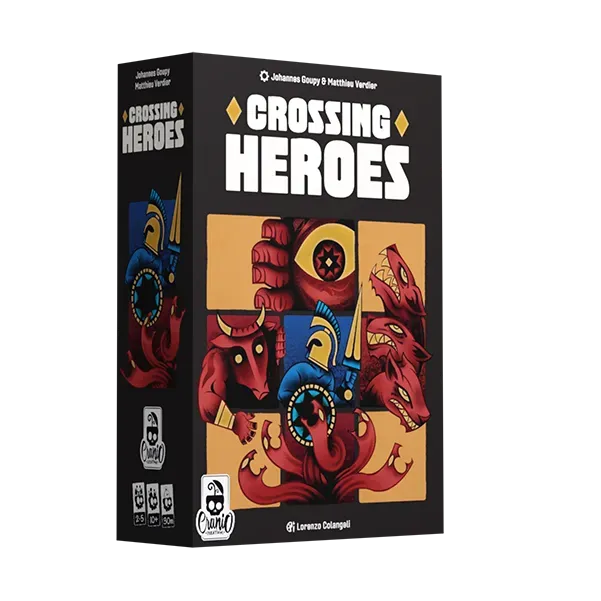 Cranio Crossing Heroes Familienspiel Kartenspiel