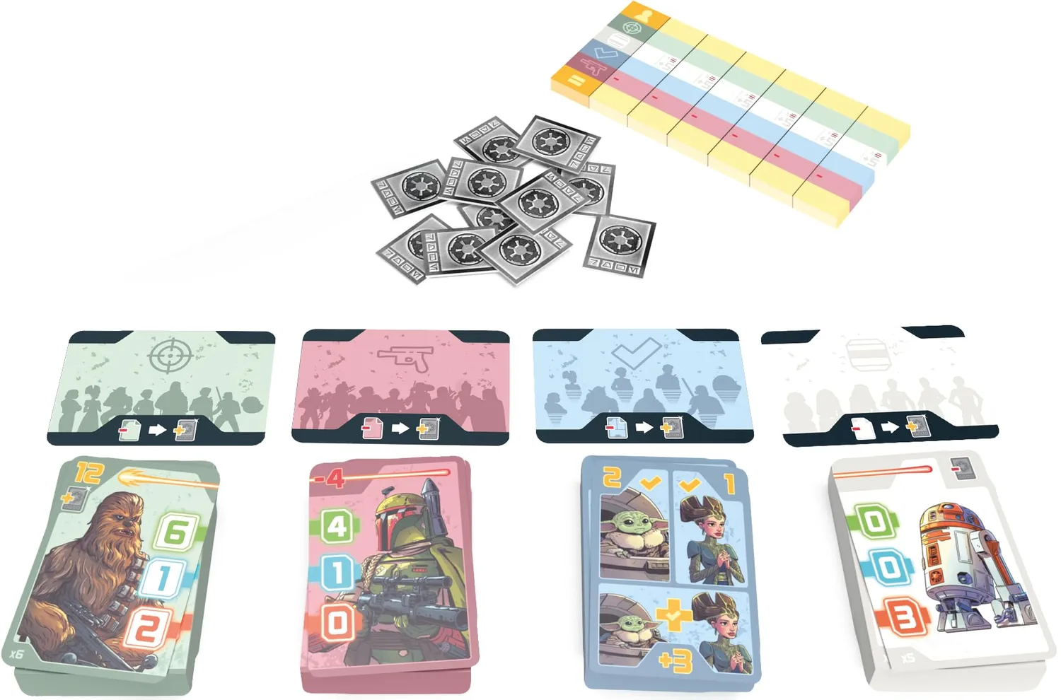 Asmodee Star Wars Bounty Hunters Kartenspiel