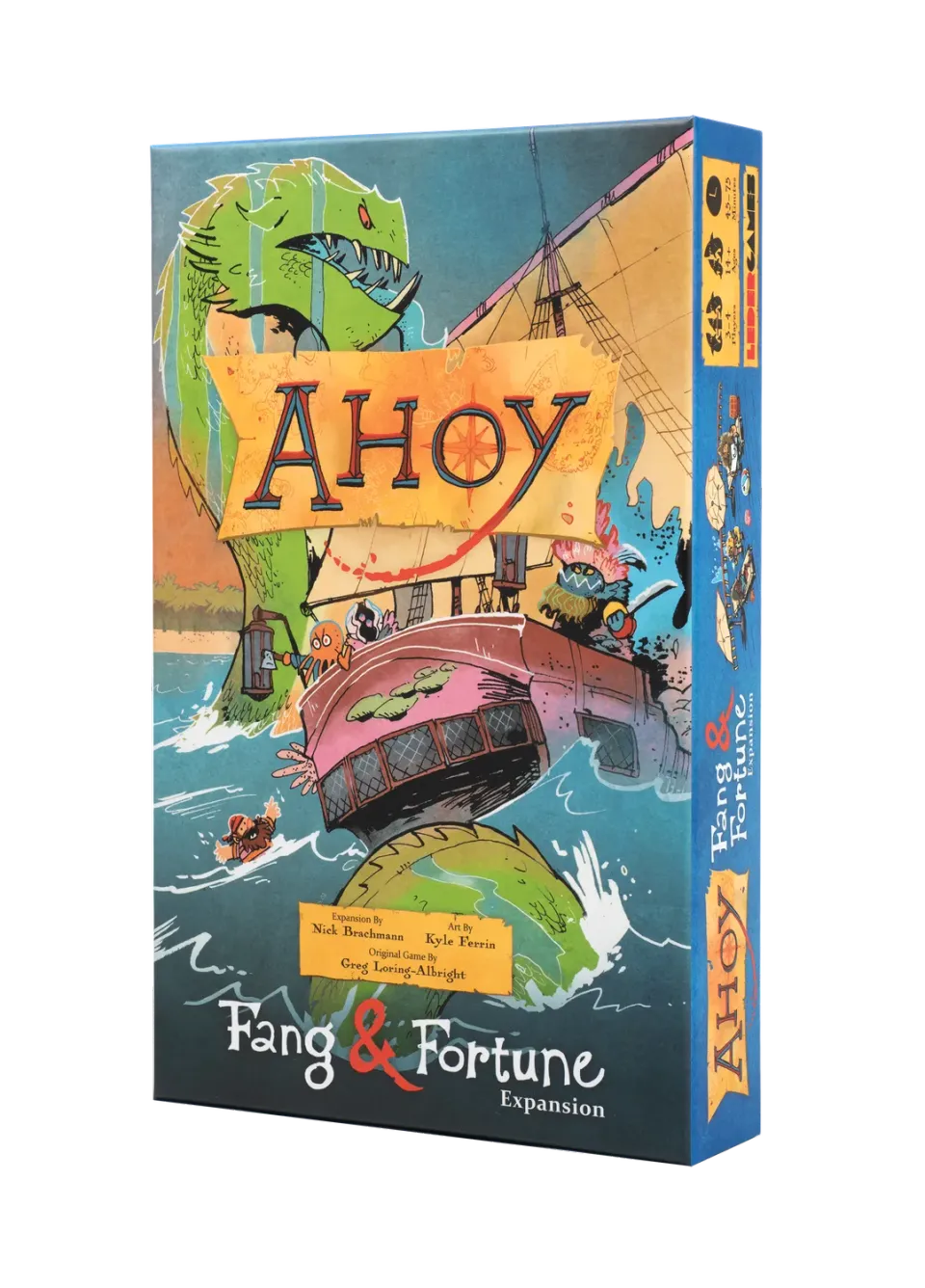 Leder Games Ahoy Fang & Fortune Erweiterung asymmetrisch
