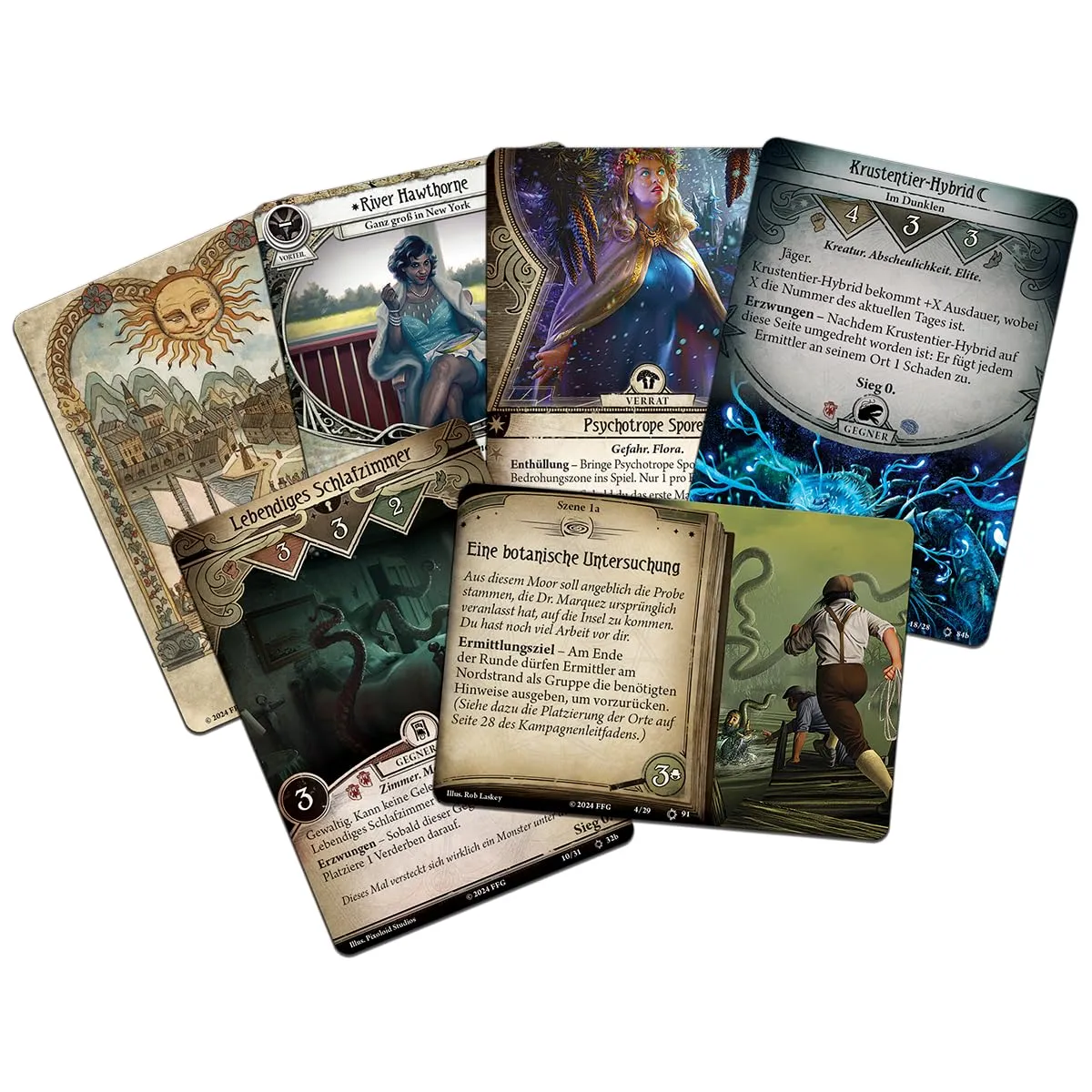 Arkham Horror LCG Das Fest von Hemlock Vale Kampagnen-Erweiterung