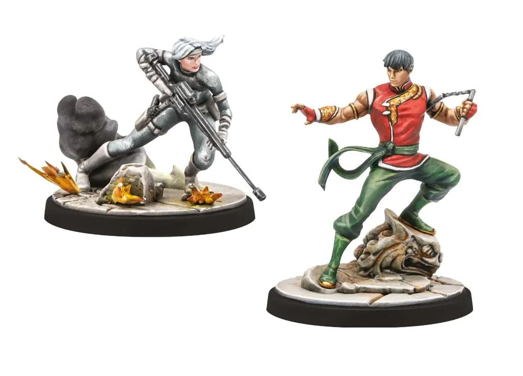 Atomic Mass Games Marvel Crisis Shang-Chi Silver Sable Pack