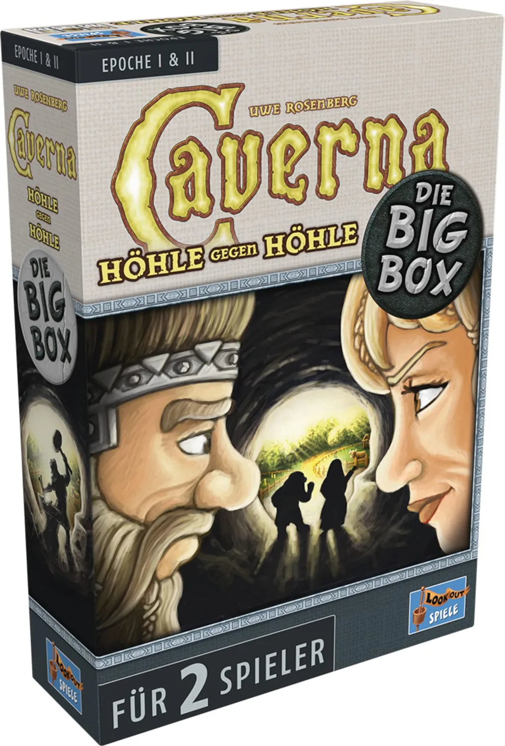 Asmodee Caverna Die Höhlenbauern Expertenspiel Deutsch Grundspiel