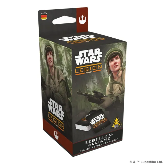 Star Wars Legion Rebellen Einheitenkarten-Set Tabletop deutsch