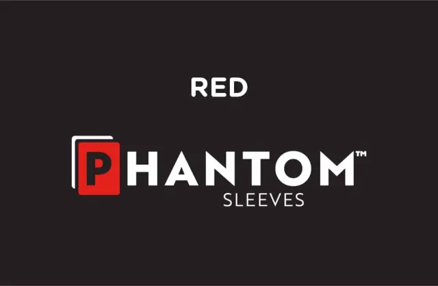 Capstone Phantom Sleeves Red Size Kartenhüllen mini