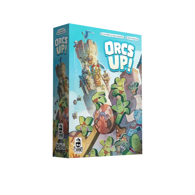 Cranio Orcs Up! Familienspiel Stapelspiel