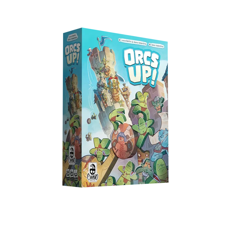 Cranio Orcs Up! Familienspiel Stapelspiel