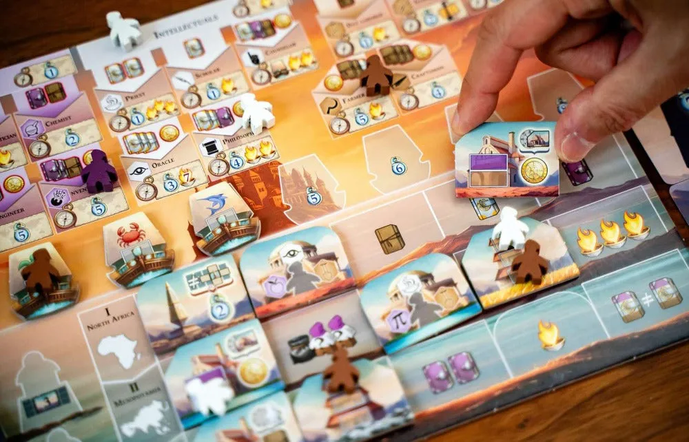 Capstone Games Atlantis Exodus Brettspiel 1-4 Spieler
