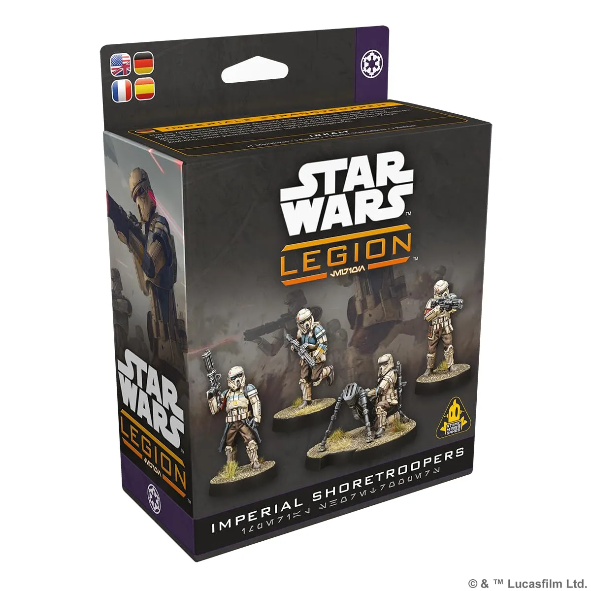 Asmodee Star Wars Legion Imperial Shoretroopers Erweiterung 11 Figuren