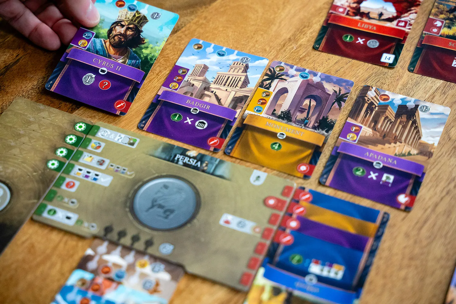 Capstone Games Rising Cultures Brettspiel 2 Spieler