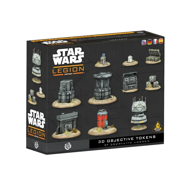Asmodee Star Wars Legion 3D Objective Tokens Erweiterung unbemalt