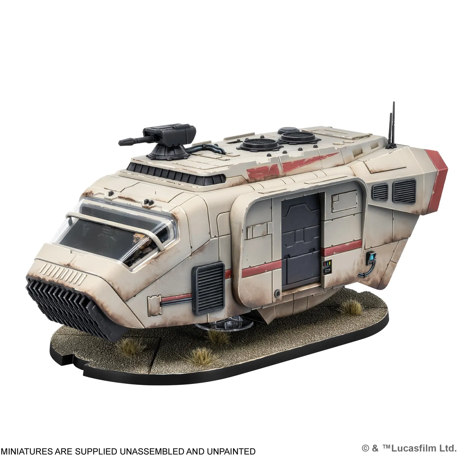 Asmodee Star Wars Legion A-A5 Speeder Truck Erweiterung unbemalt