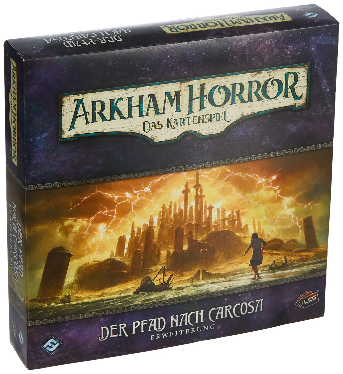 Fantasy Flight Games Barkham Horror LCG Verstrickungen Miaulathotep