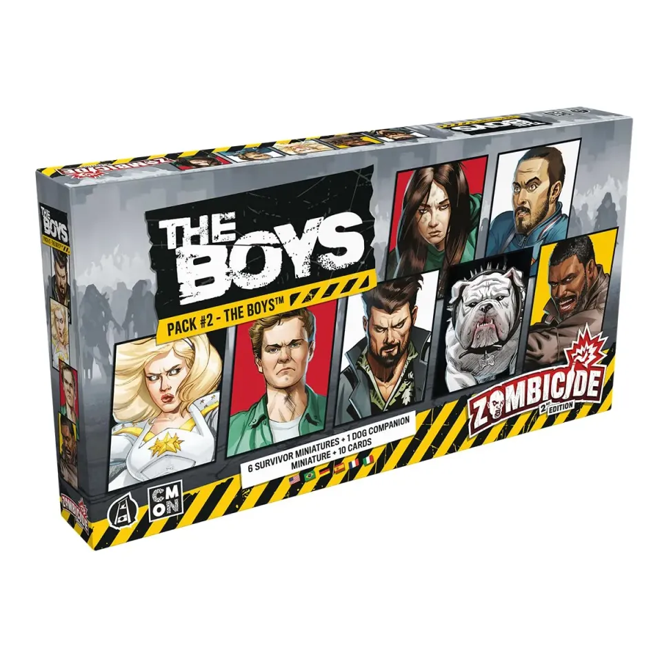 CMON Zombicide 2. Edition The Boys Pack 2 Miniaturen-Erweiterung