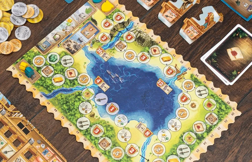 Capstone Games Pirates of Maracaibo Brettspiel Basisspiel deutsch