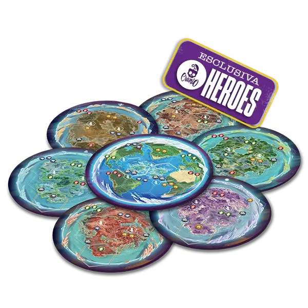 Cranio Anunnaki Core Planets Playmats Zubehör