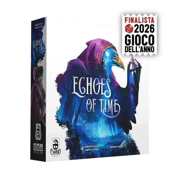 Cranio Echoes of Time Brettspiel 2-4 Spieler Strategie