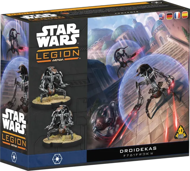 Asmodee Star Wars Legion Droidekas Erweiterung Unterstützung