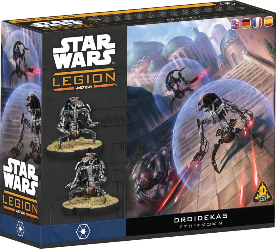 Asmodee Star Wars Legion Droidekas Erweiterung Unterstützung