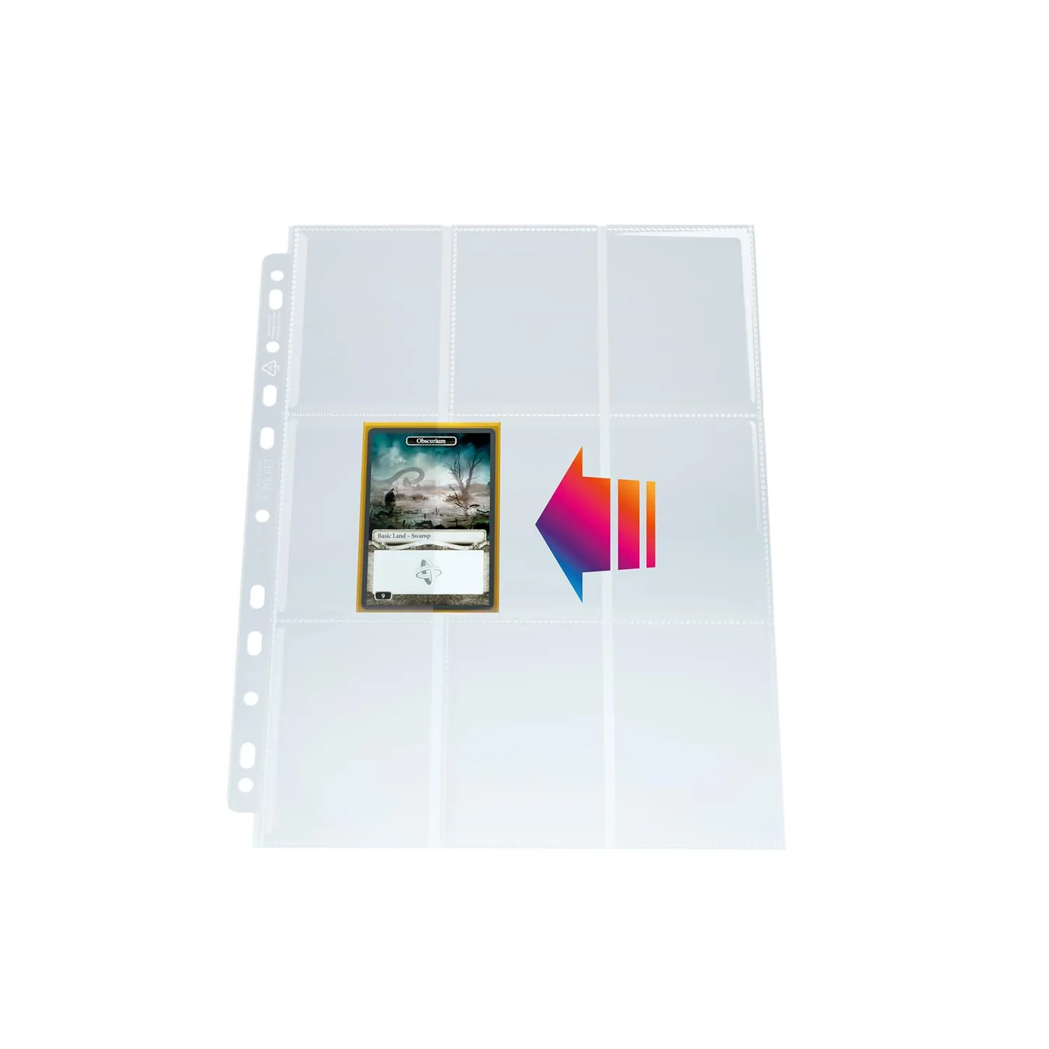 Gamegenic Ultrasonic 9-Pocket Pages Sideloading Hüllen 10 Stück