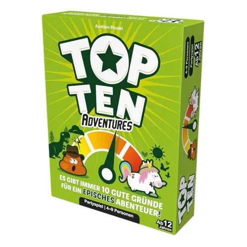 Cocktail Games Top Ten Adventures Partyspiel Deutsch