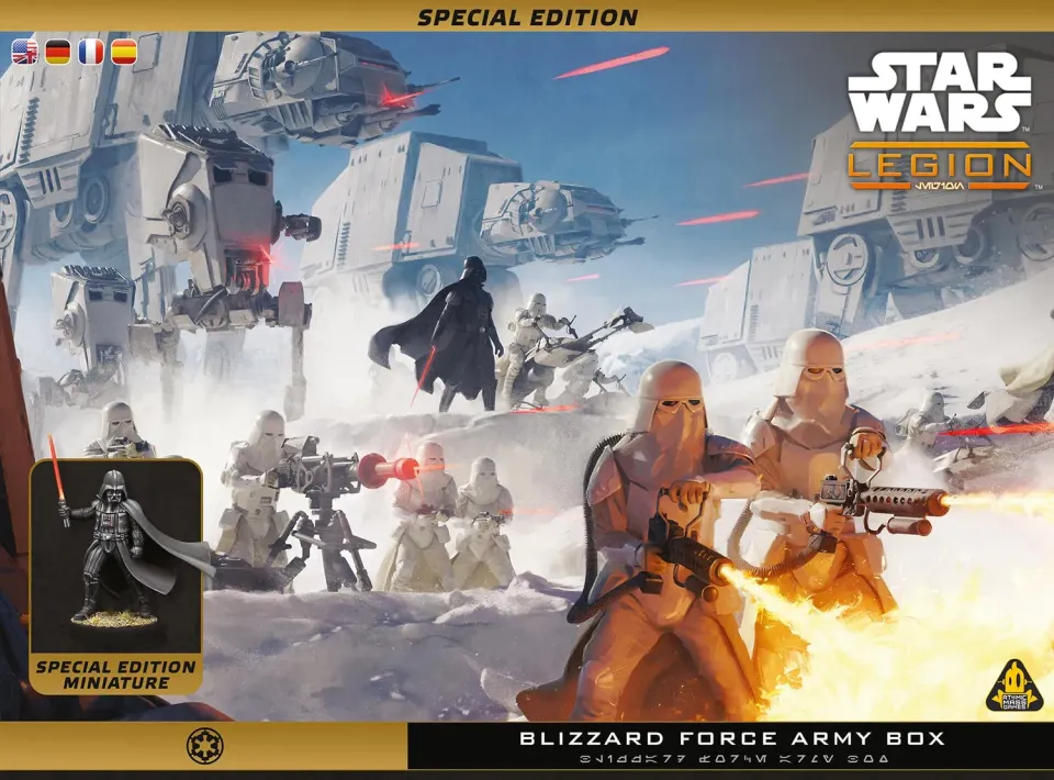Asmodee Star Wars: Legion Blizzard Force Armee-Box Erweiterung Imperium