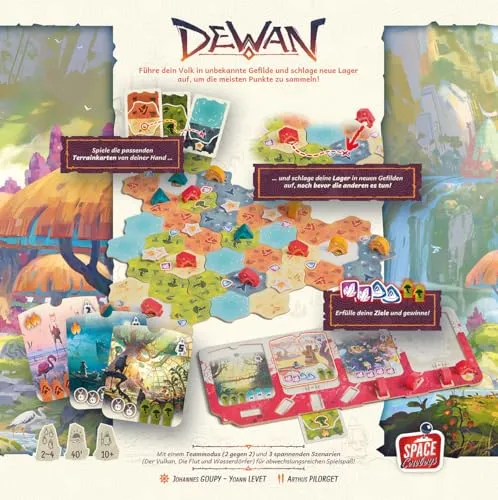 Asmodee Dewan Strategiespiel Deutsch Familienspiel