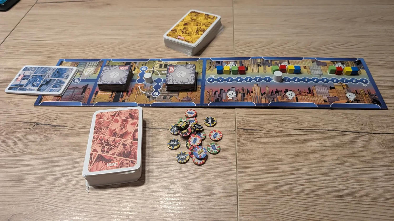 Asmodee Marvel Duell In New York Kartenspiel 2 Spieler