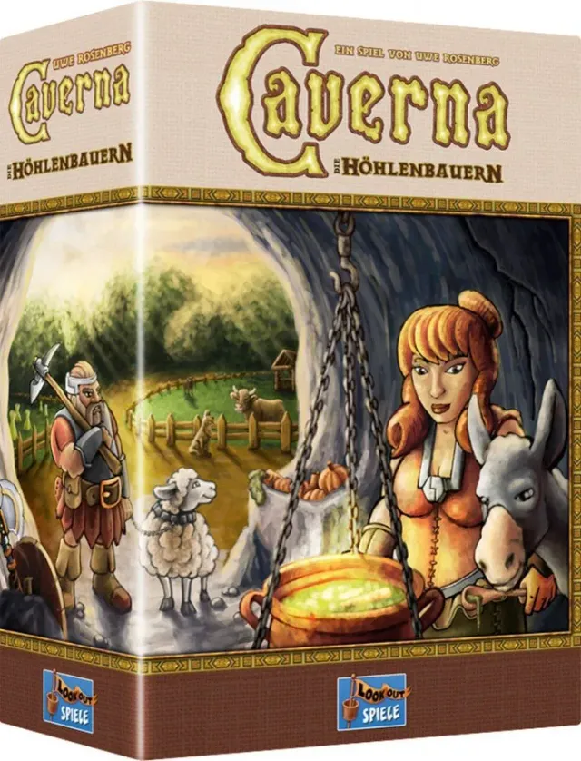 Asmodee Caverna Die Höhlenbauern Expertenspiel Deutsch Grundspiel