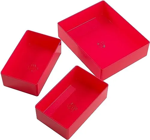 Gamegenic Token Silo Card Add-On Fächer Rot 3er-Set