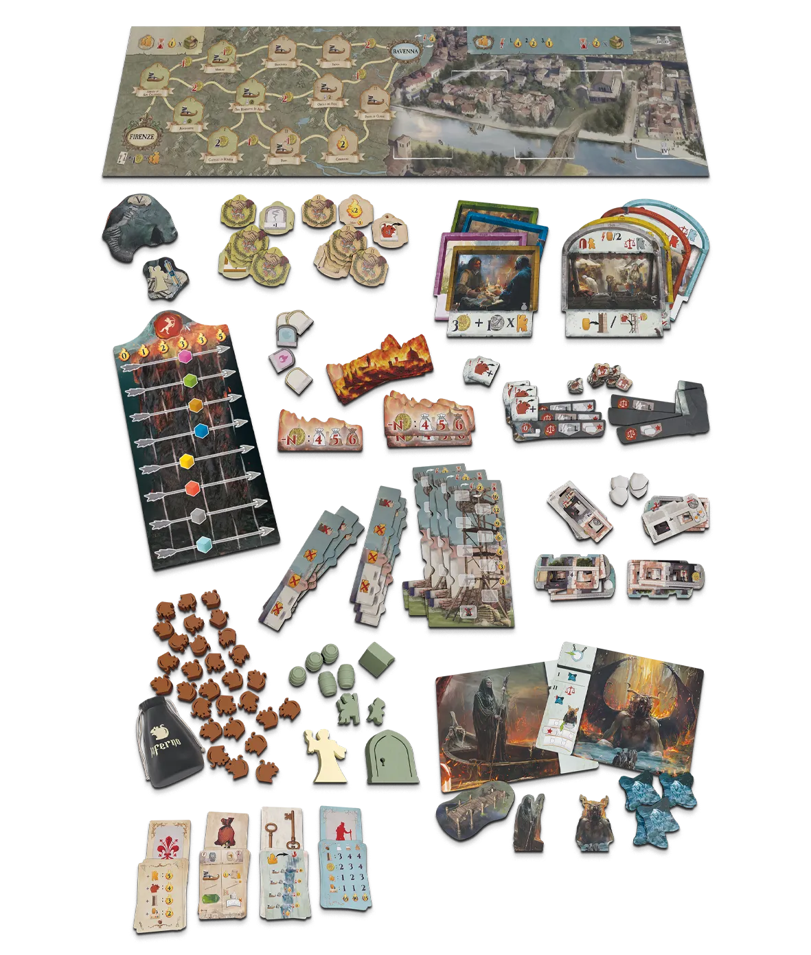 Cranio Inferno 1348 Erweiterung Brettspiel