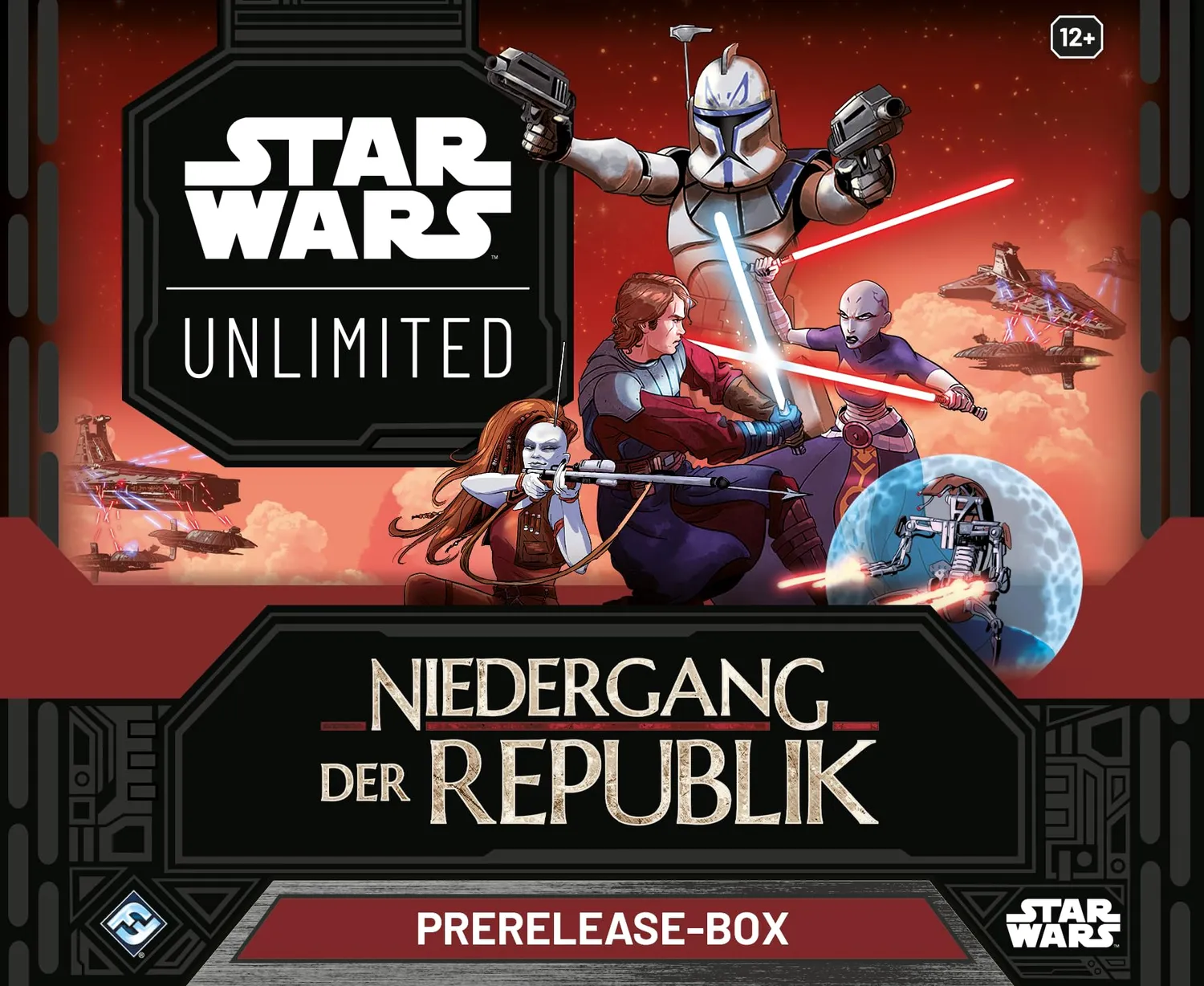 Fantasy Flight Star Wars Unlimited Niedergang Republik Prerelease