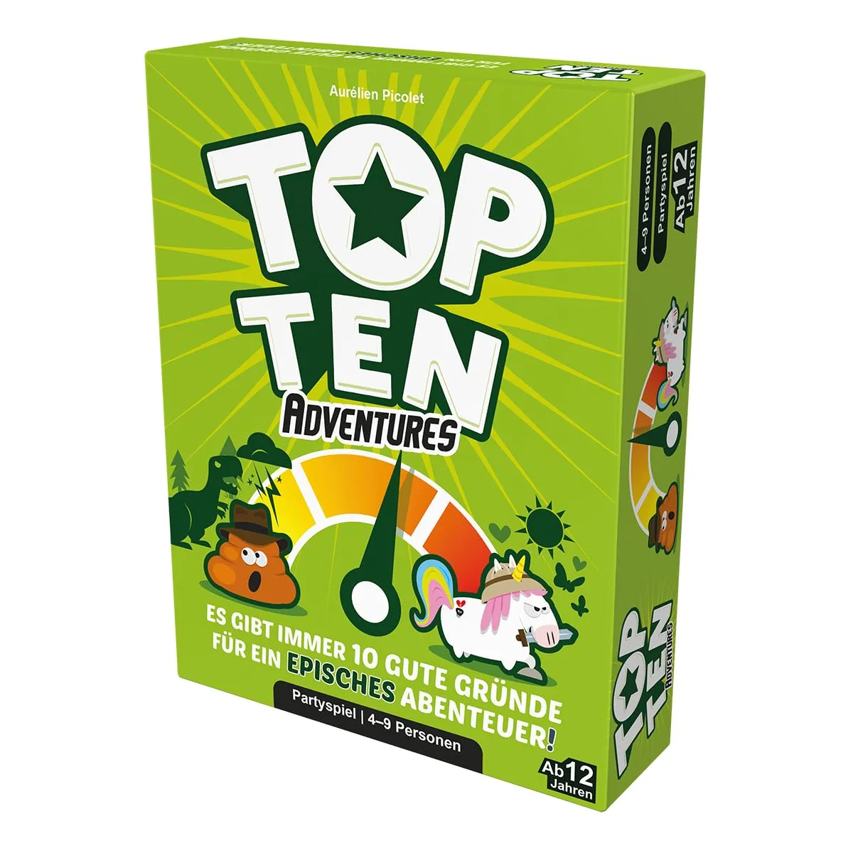 Cocktail Games Top Ten Adventures Partyspiel Deutsch
