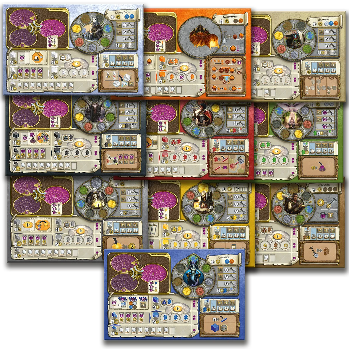 Cranio Terra Mystica Fan Factions Erweiterung 20 Fraktionen